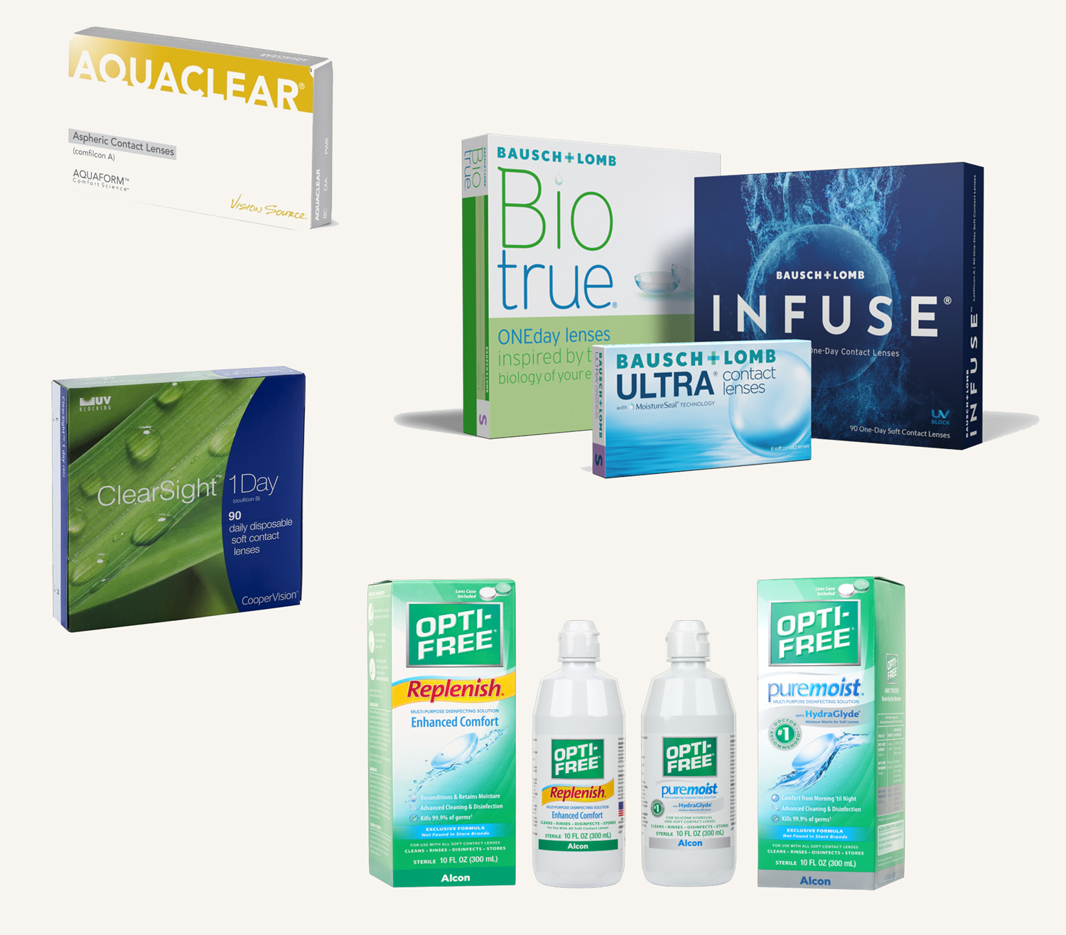 Contact Lens Brands in Escondido Haug Optometry